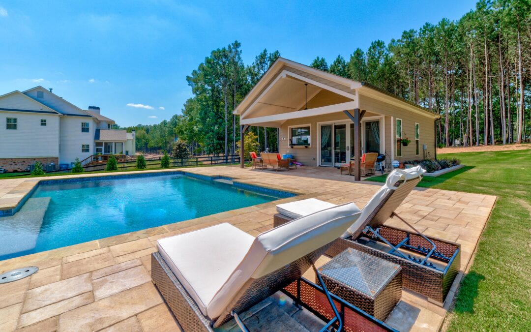 Backyard Pool House